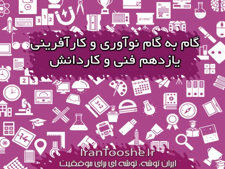 جواب فعالیت های کارگاه نوآوری و کارآفرینی یازدهم pdf