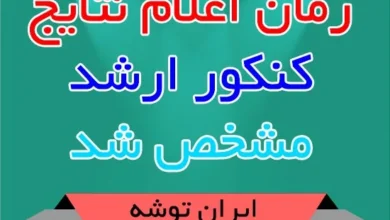 زمان اعلام نتایج کنکور ارشد مشخص شد