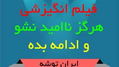 هرگز ناامید نشو و ادامه بده