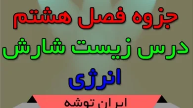 جزوه فصل هشتم زیست شارش انرژی