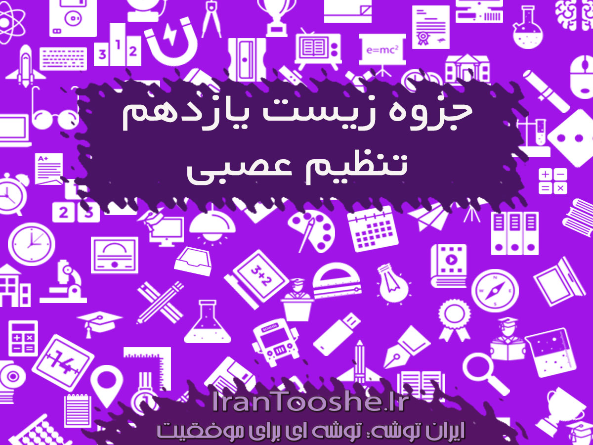 جزوه زیست یازدهم تنظیم عصبی