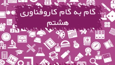 گام به گام کار و فناوری هشتم
