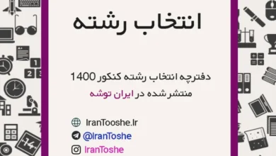 دفترچه انتخاب رشته کنکور 1400