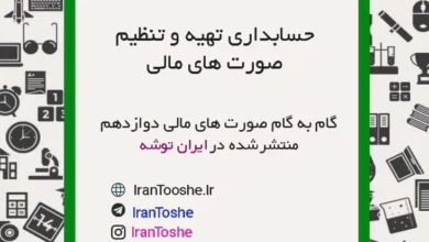 گام به گام حسابداری تهیه و تنظیم صورت های مالی